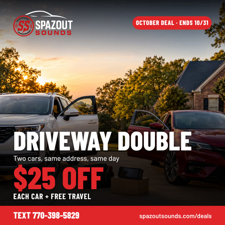 Driveway Double: two cars, one stop